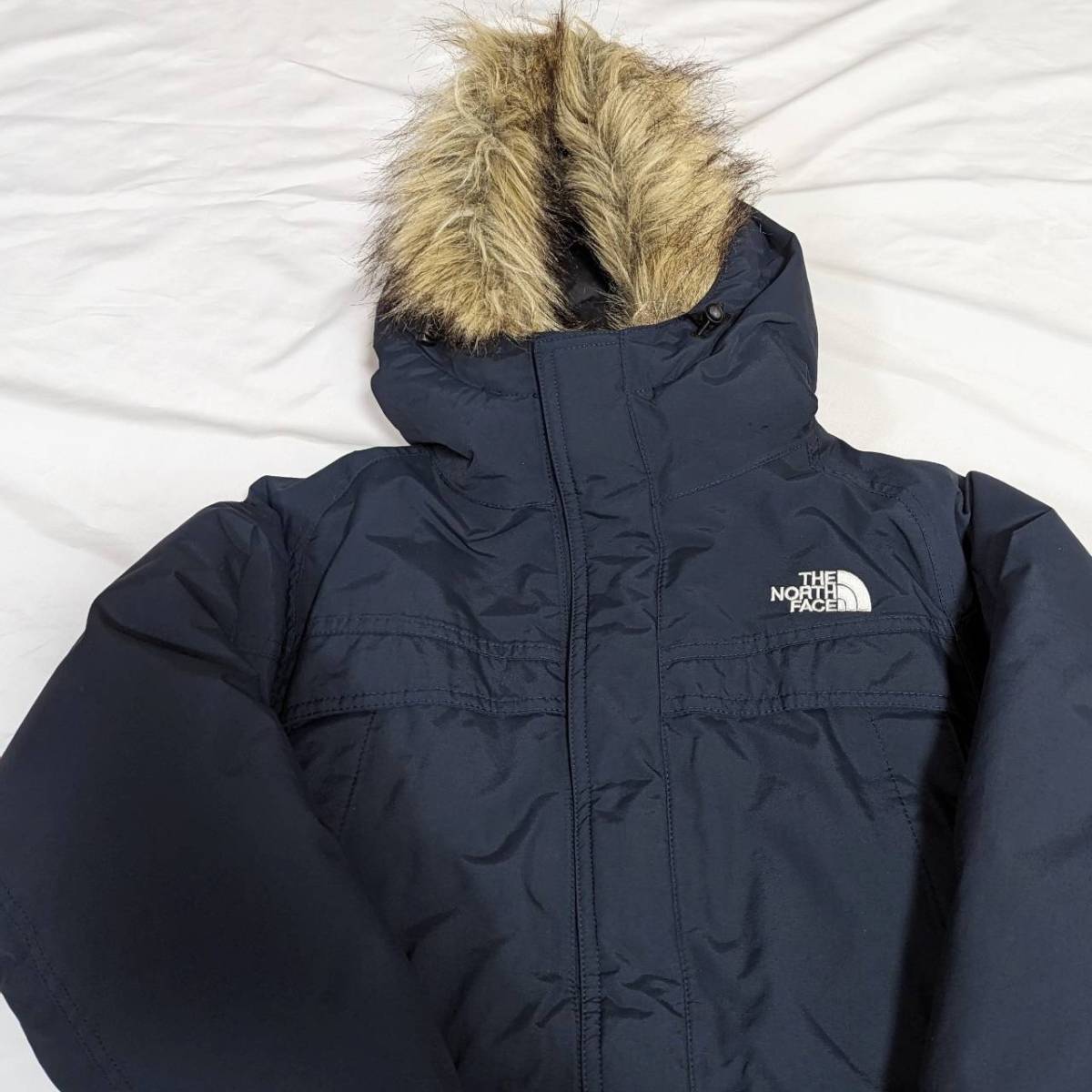 THE NORTH FACE　ザノースフェイス　キッズ　マクマードパーカ　130　NDJ91403　ファー　フード　ノース　ダウン　ダウンジャケット_画像5