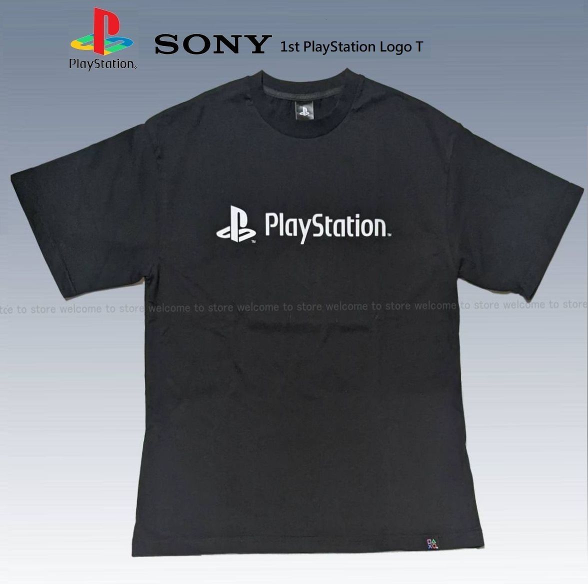 ■【新品・未使用品】1st PlayStation プレイステーション Tシャツ BLACK (M) ■_画像1