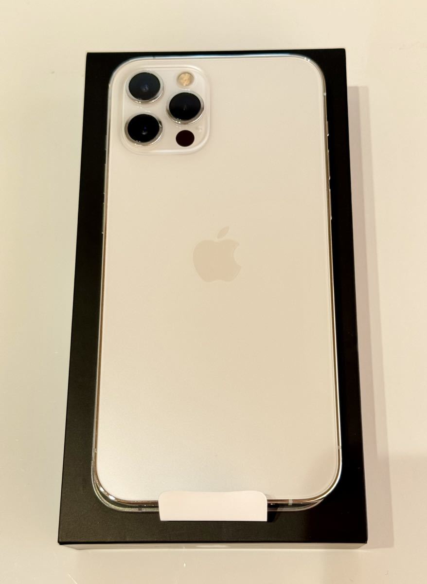 iPhone12Pro 128GB SIMフリー シルバー 本体 箱付き 付属品未使用 Apple