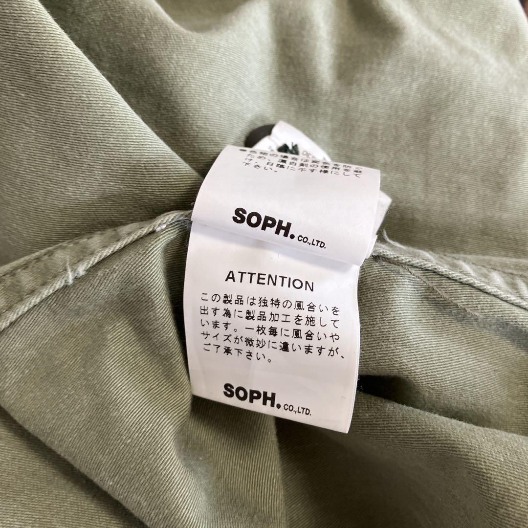 Dr.Romanelli×SOPHNET.ミリタリーシャツ ジャケット カーキL-