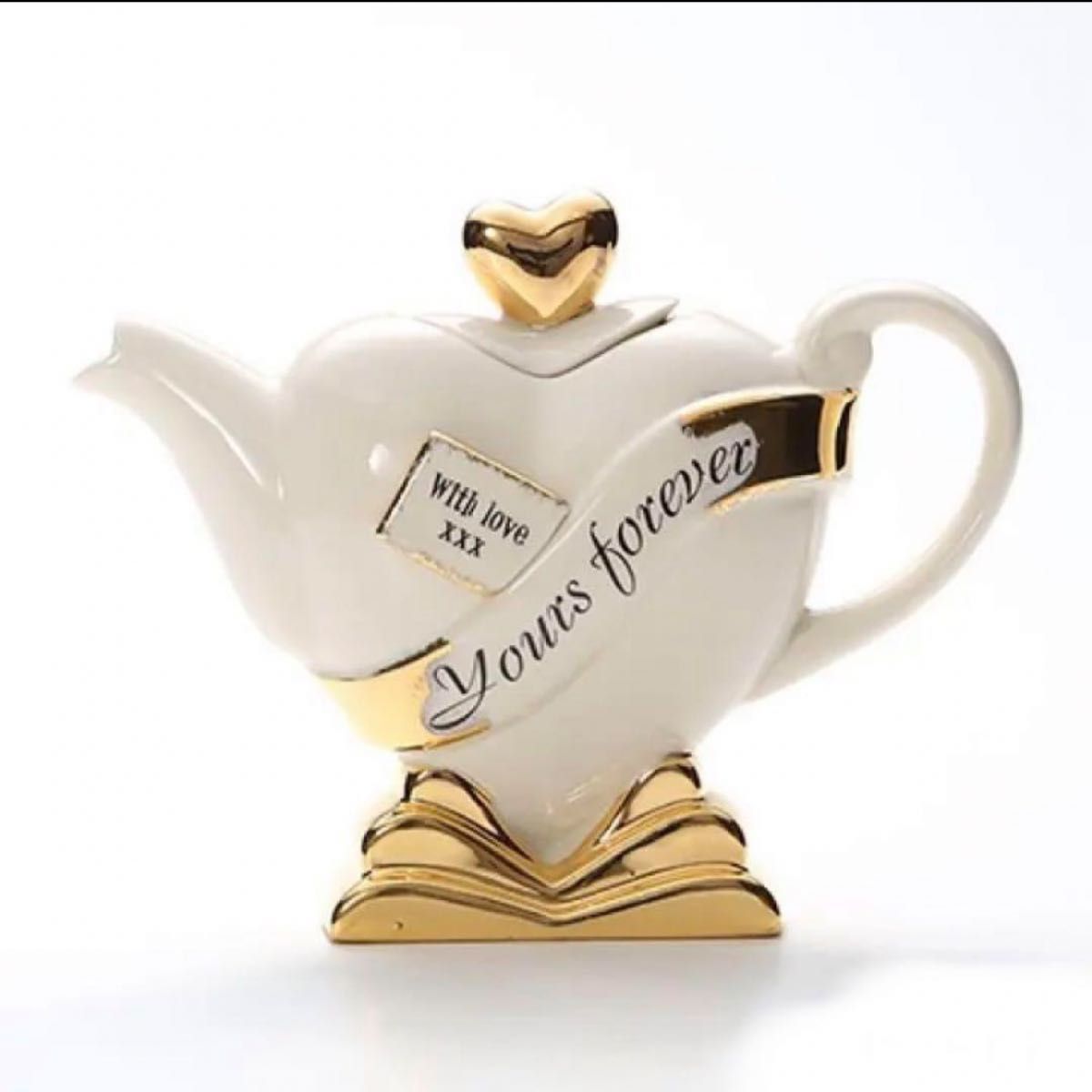 英国Teapottery社製のティーポット（Christmas aga）レッド-