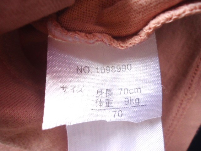 ■Tete-a-Tete(テテ・ア・テテ)■半袖Tシャツ サイズ70■_画像6