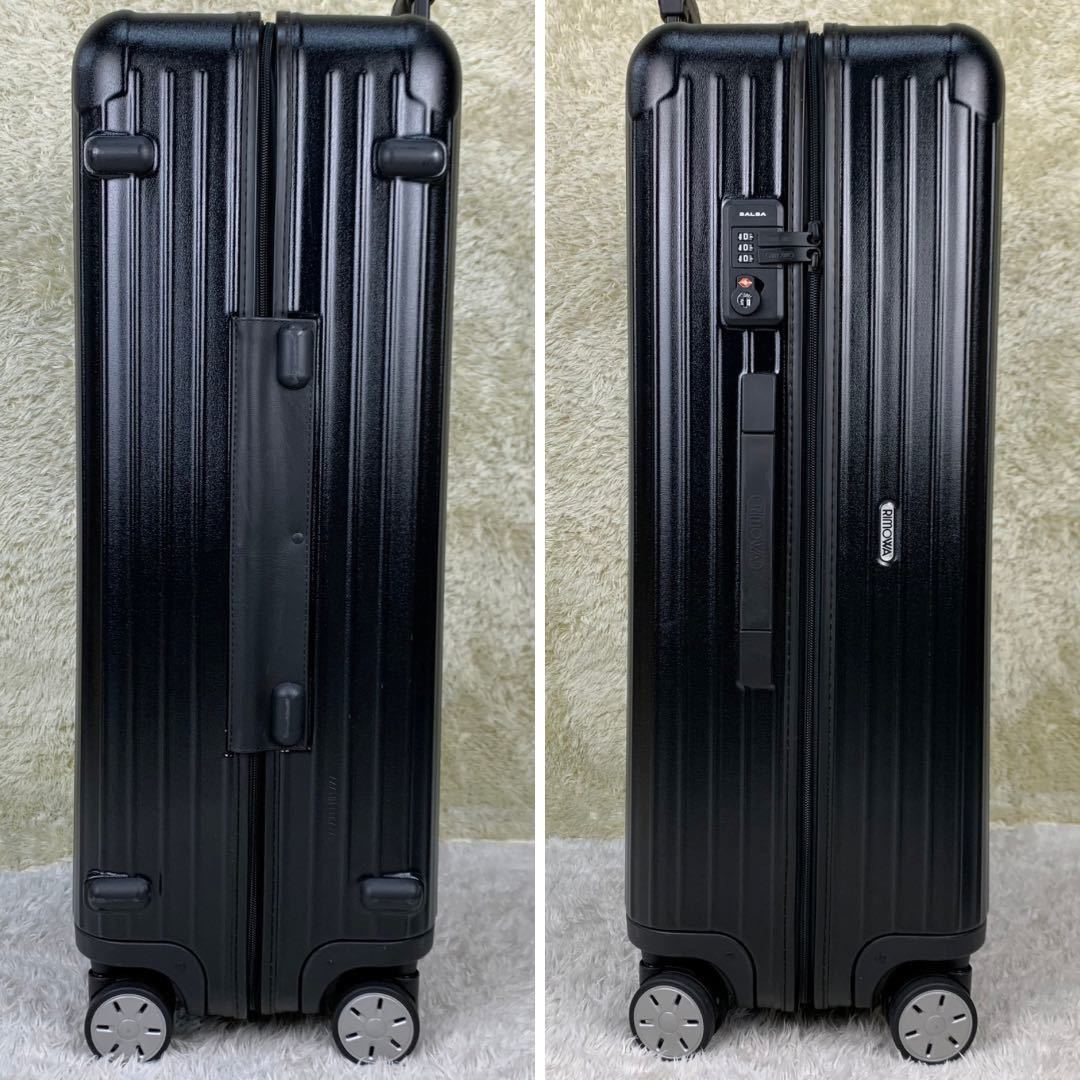 リモワ RIMOWA サルサ マットブラック TSAロック 86L 美品-