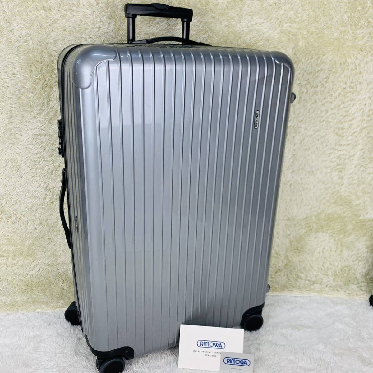 純正売品 1480 RIMOWA リモワ SALSA サルサ 82L キャリーケース 4輪