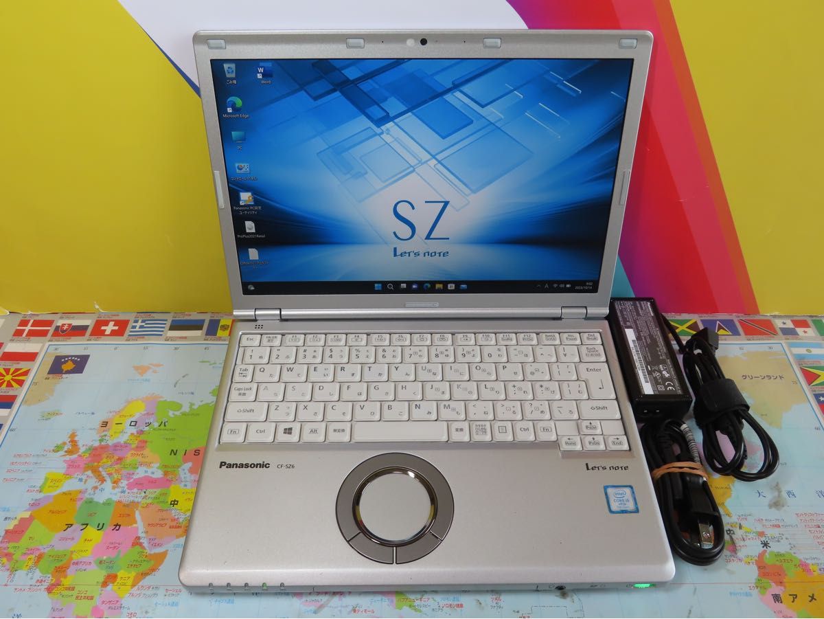 レッツノートSZ6/i5/8gb/SSD256/win11 office2021付き超美品 Yahoo