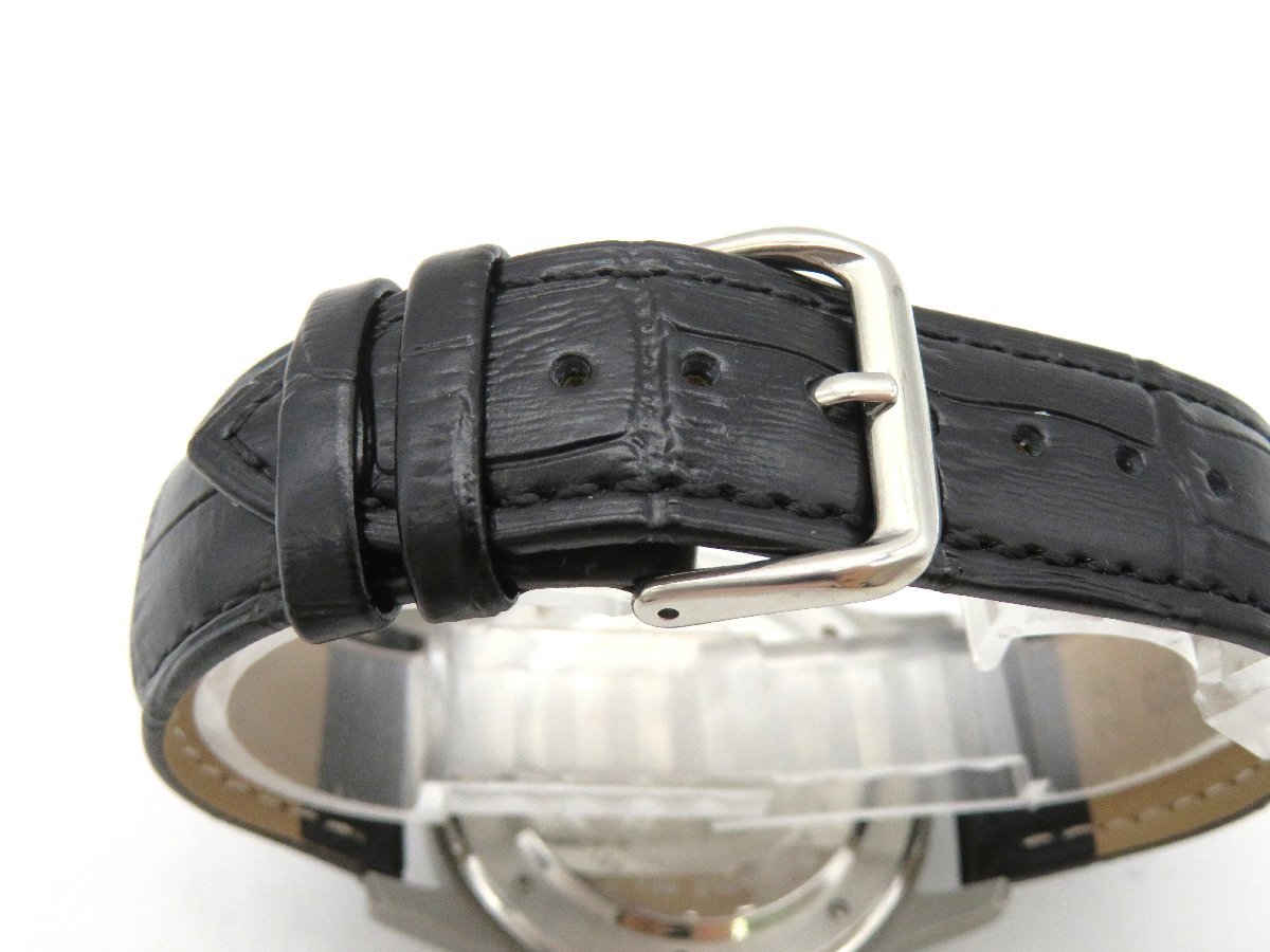 1円◆稼働◆　ポルシェデザイン　　　ブラック　クオーツ　メンズ　腕時計　　J902_画像4