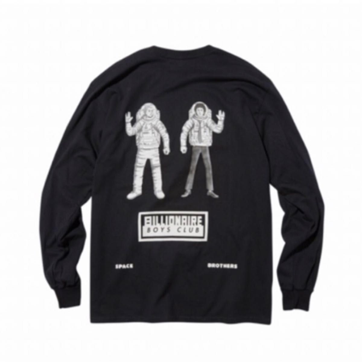 新品 未着用】BILLIONAIRE BOYS CLUB x 宇宙兄弟 長袖Tシャツ 新品 未着用】BILLIONAIRE BOYS CLUB x 宇宙兄弟 長袖Tシャツ