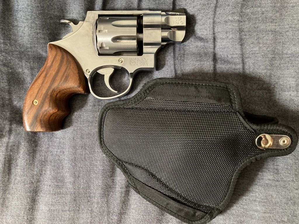 木製グリップ/ホルスター付】TANAKA(タナカ) S&W M327 R8 木製グリップ/ホルスター付】TANAKA(タナカ) S&W M327 R8