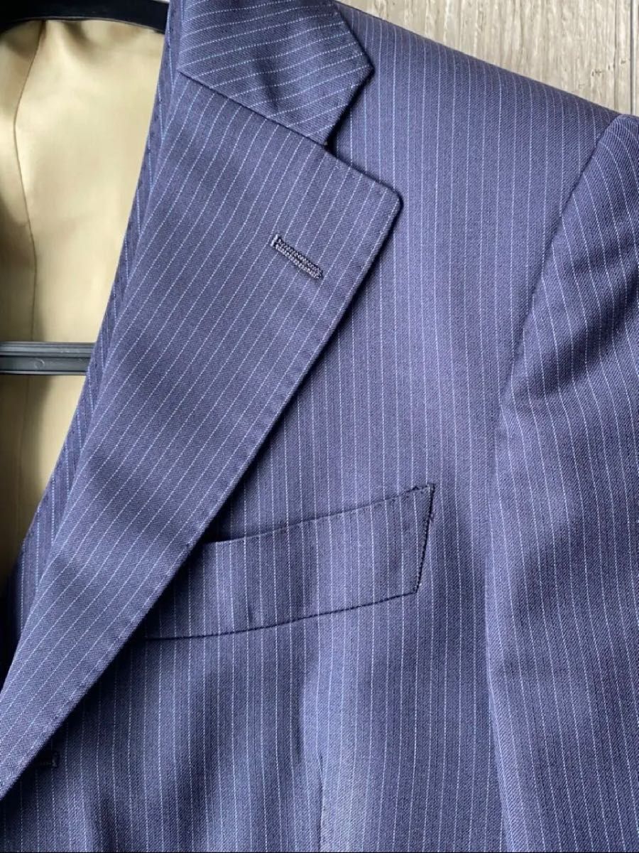 価格約9万円 麻布テーラー スリーピース オーダースーツ 高級 価格約9万円 麻布テーラー スリーピース オーダースーツ 高級