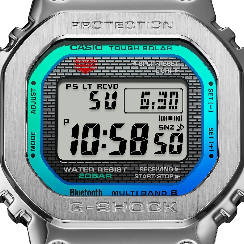 カシオCASIO Gショック ジーショック G-SHOCK Bluetooth搭載 電波 ソーラー メンズ 腕時計 GMW-B5000PC-1JF_画像2