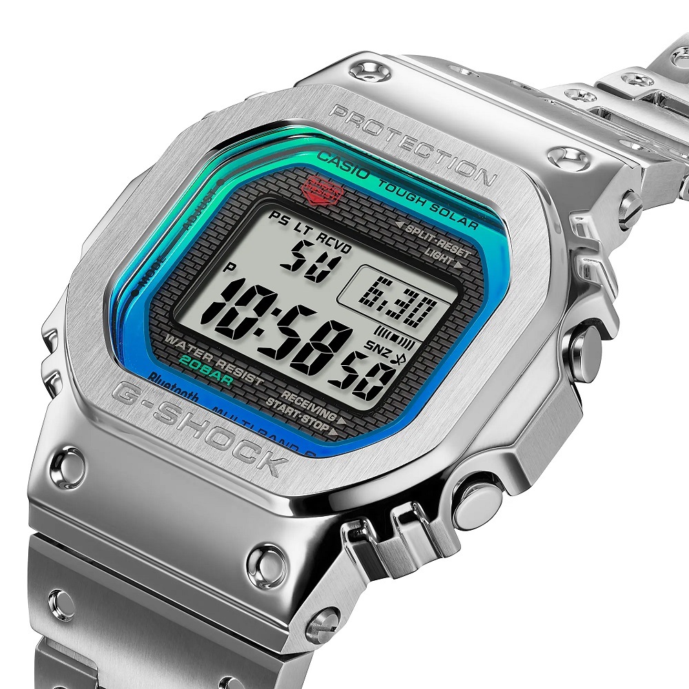 カシオCASIO Gショック ジーショック G-SHOCK Bluetooth搭載 電波 ソーラー メンズ 腕時計 GMW-B5000PC-1JF_画像4