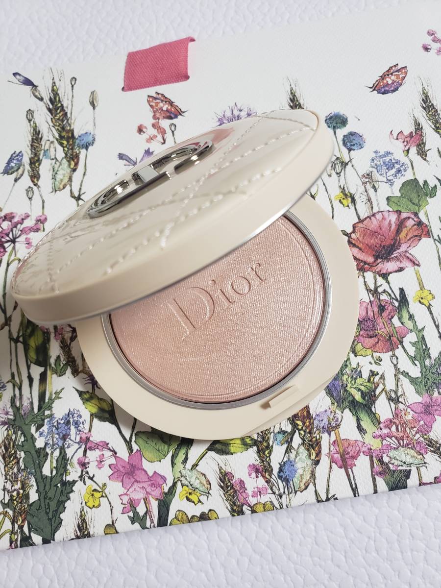 Новый ★ Dior Dior Skin для Evar Couture Luminizer &lt;Порошок лица&gt; ♪ 02 Розовый сияние ♪ ★