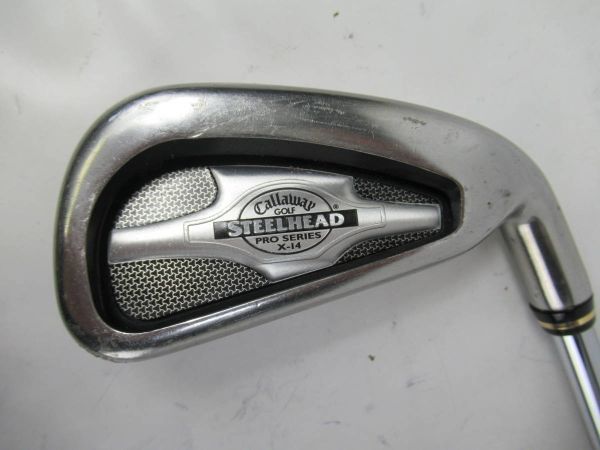 ★Callaway キャロウェイ STEELHEAD X-14 PRO SERIES アイアン #3 スチールシャフト C764★レア★激安★中古★_画像1