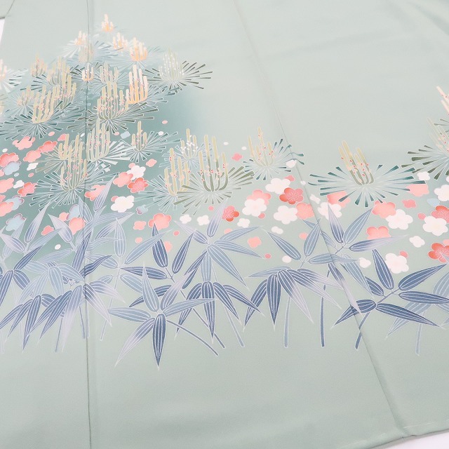 ゆめsaku2 新品 本加賀友禅 山下とし子 落款“染め色に華を映して夢を