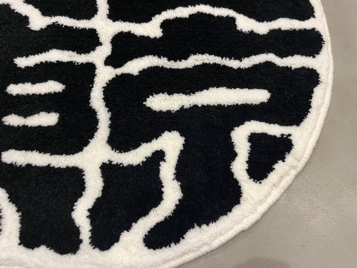 WACKO MARIA 天国東京 RUG MAT ホワイト 23FW-WMA-RM01 WACKO MARIA 天国東京 RUG MAT ホワイト 23FW-WMA-RM01