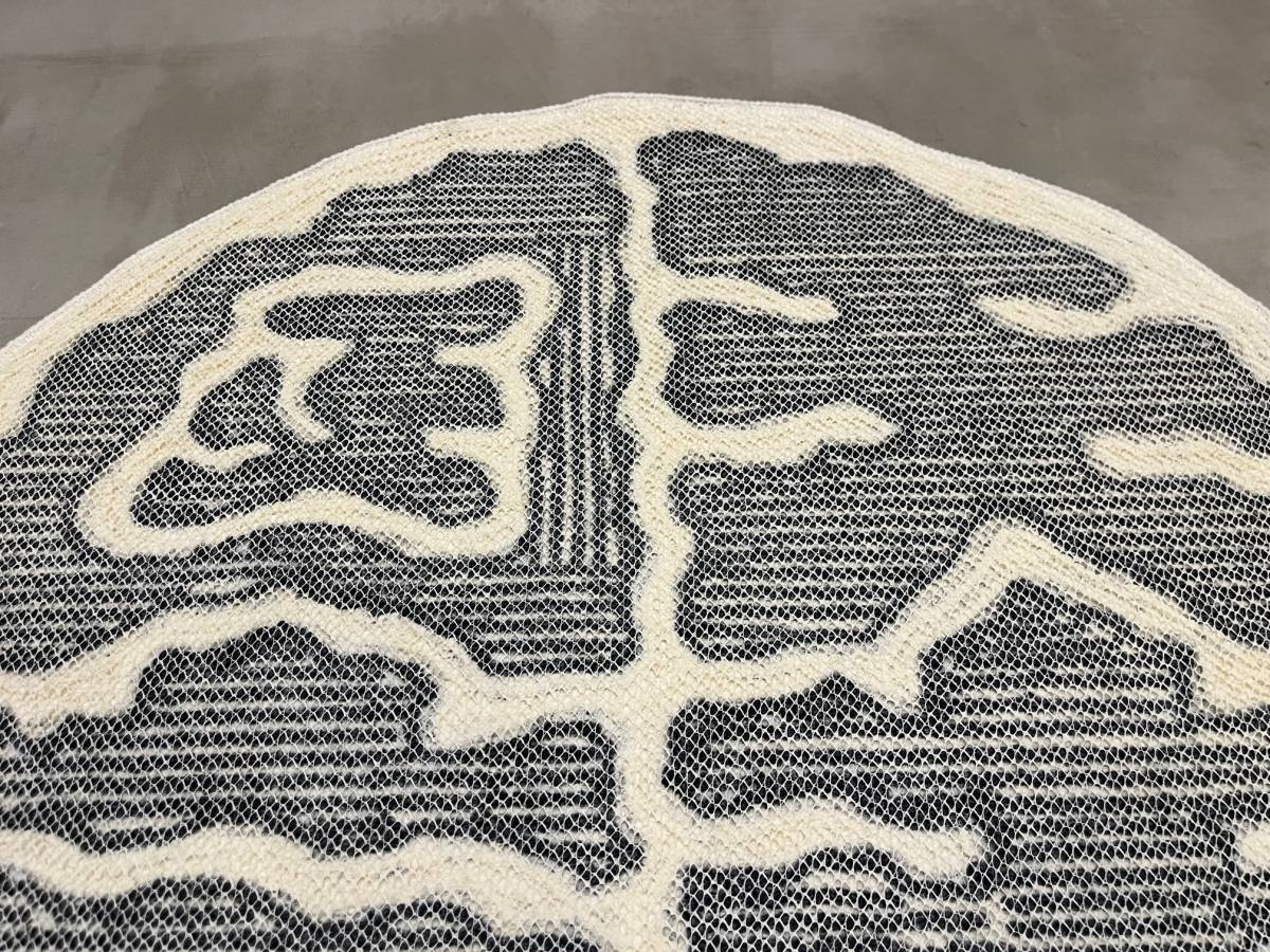 WACKO MARIA 天国東京 RUG MAT ホワイト 23FW-WMA-RM01 WACKO MARIA 天国東京 RUG MAT ホワイト 23FW-WMA-RM01
