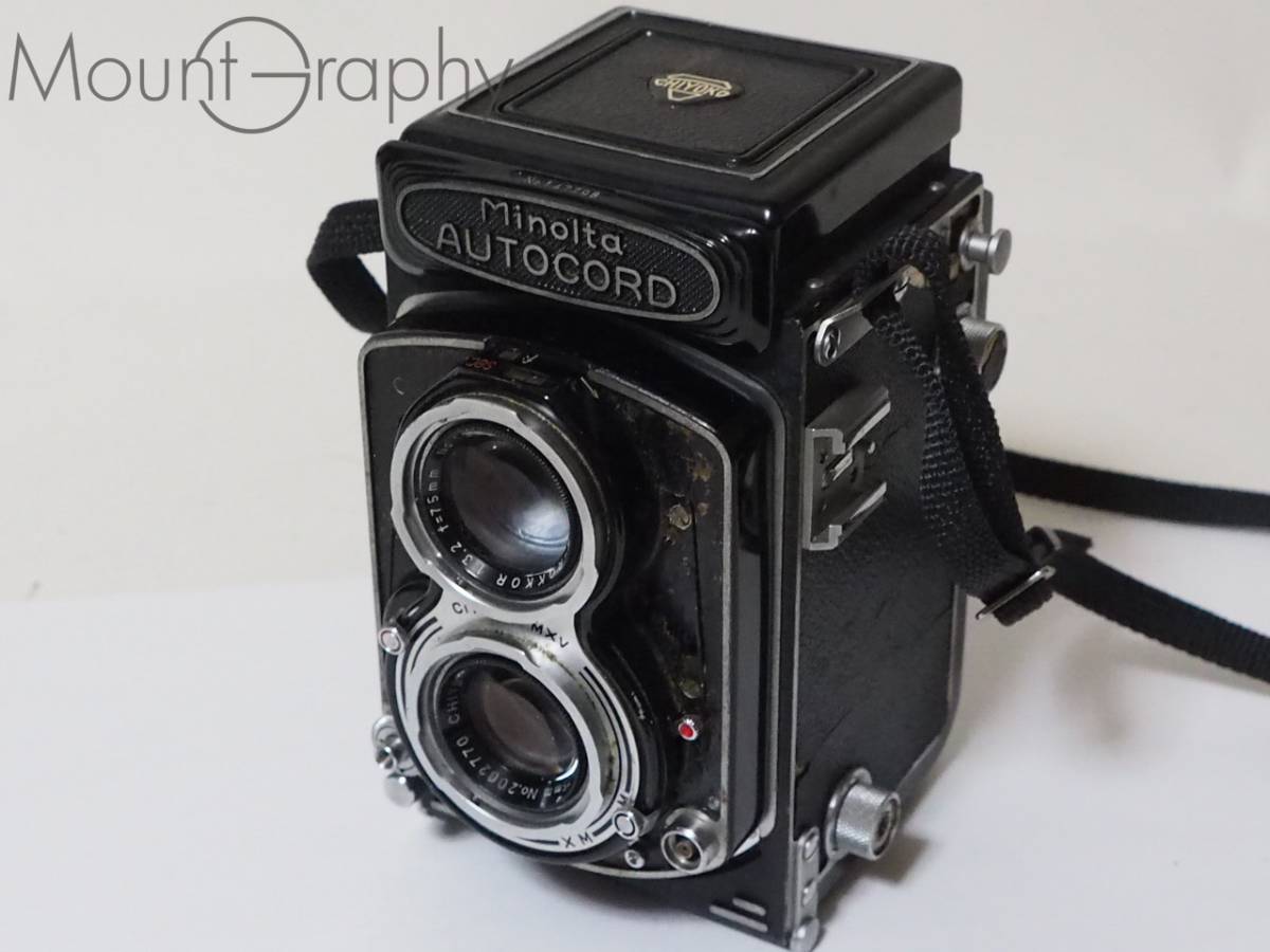 実用 MINOLTA ミノルタ AUTOCORD 完動品 #i4095(ソニー 実用 MINOLTA ミノルタ AUTOCORD 完動品 #i4095(ソニー