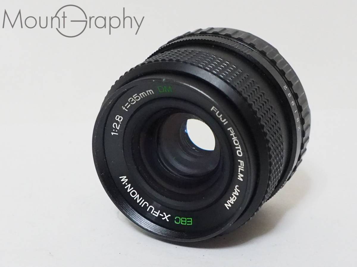 ★良品★ FUJI フジ EBC X-FUJINON・W 35mm F2.8 DM ★完動品★同梱可 #i4154_画像1