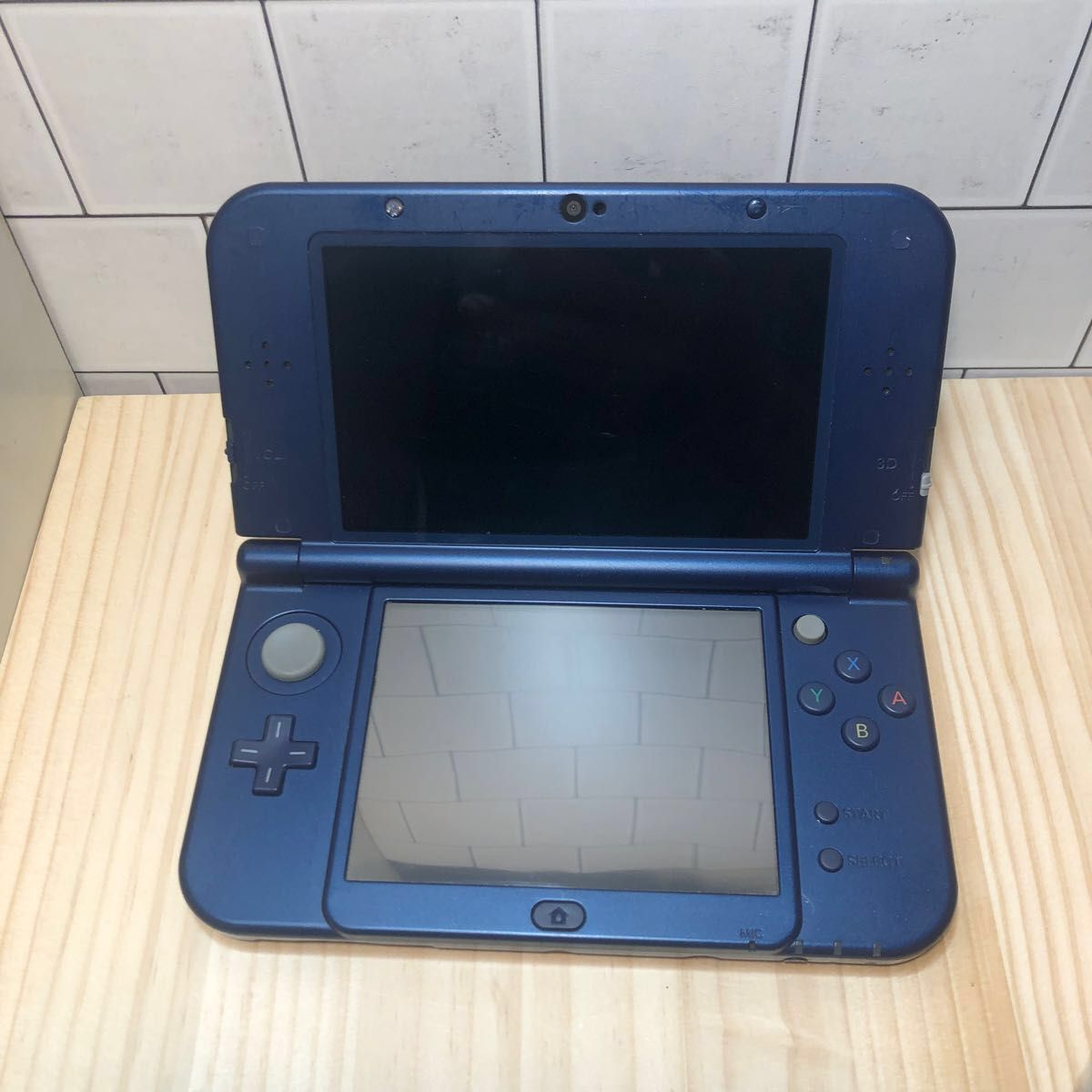 new3DSLL メタリックブルー　【ジャンク品】