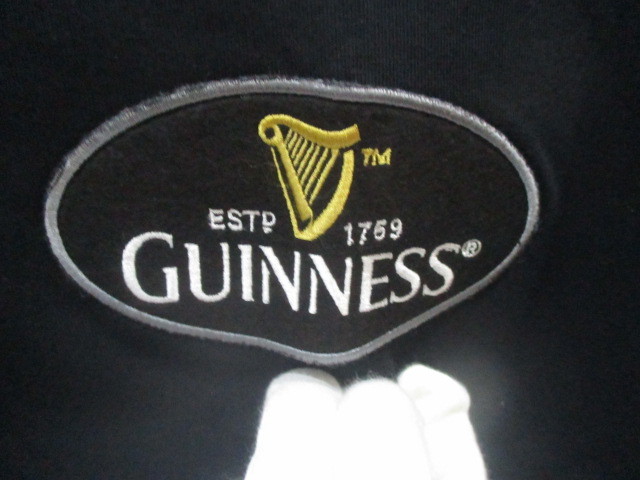 デッドストック 未使用品 GUINNESS ギネスビール ラガーシャツ 販促品 ノベルティグッズ 非売品 2_画像3