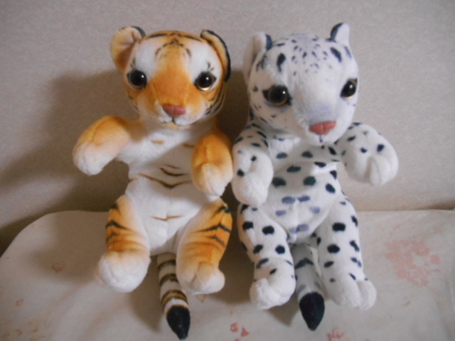  тигр белый леопард мягкая игрушка 