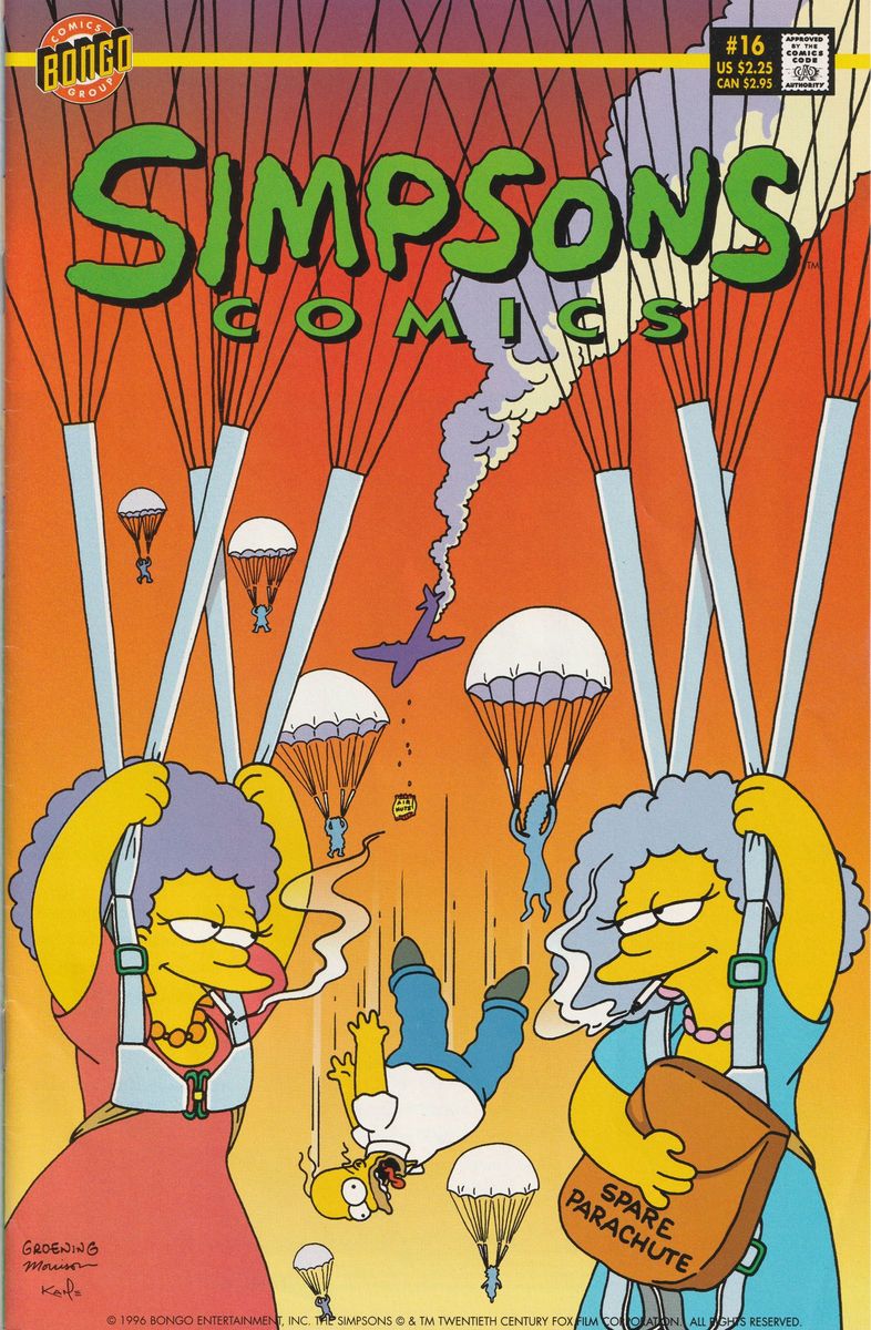 シンプソンズ　コミック　#16 Simpsons Comics