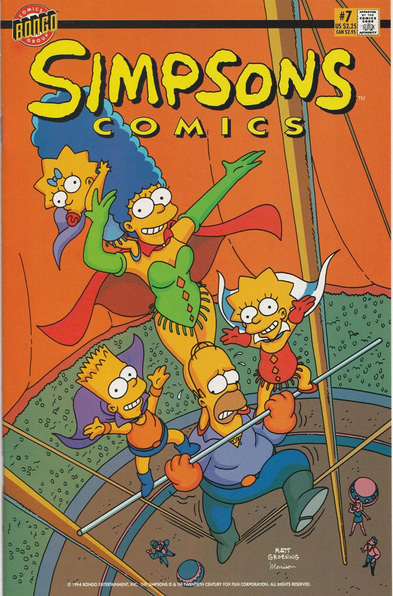 シンプソンズ　コミック　#7 Simpsons Comics