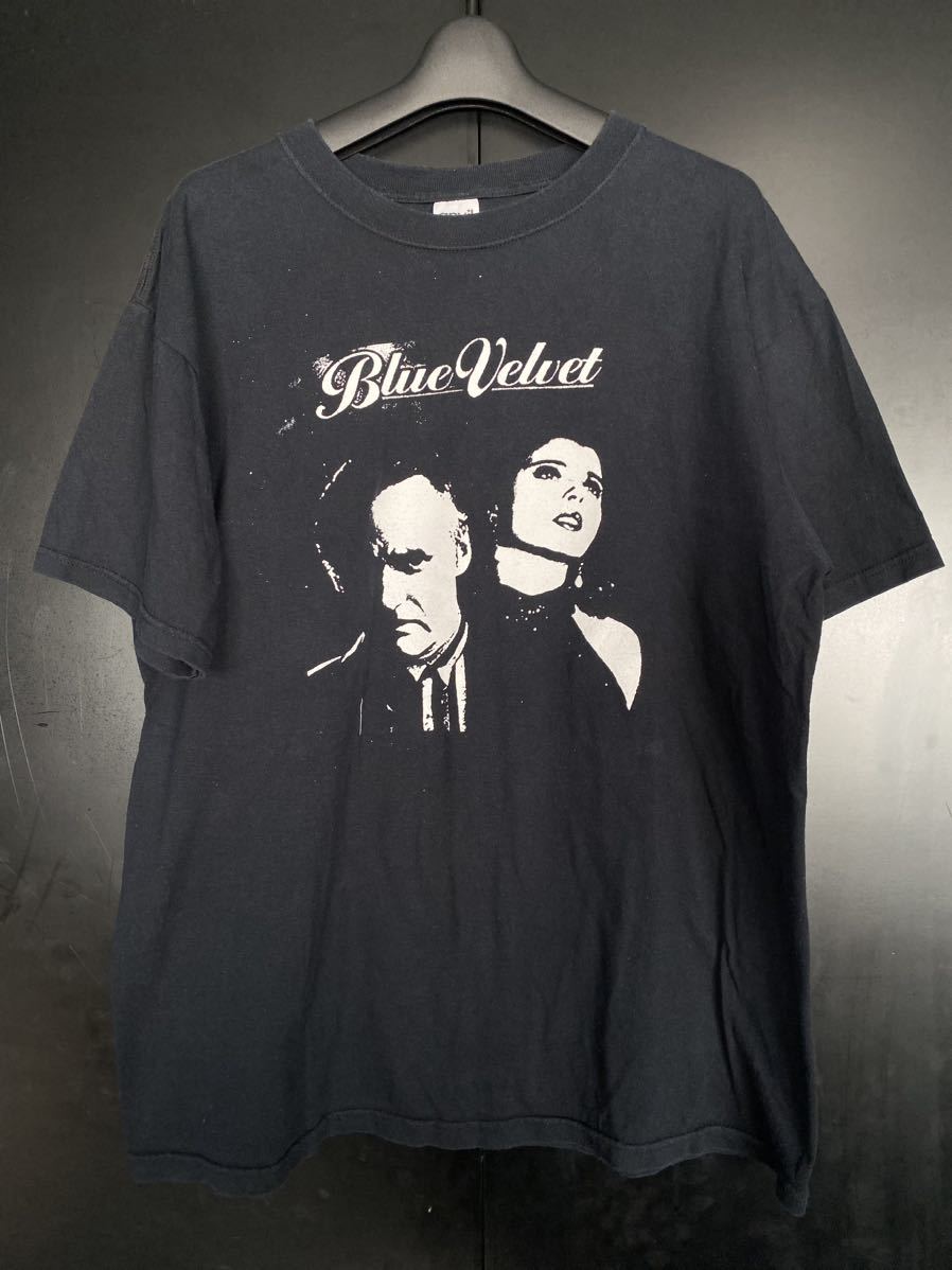 激レア Blue velvet Tシャツ　ヴィンテージ　サイズL ブラック ブルーベルベット 野村訓市　映画Tシャツ_画像1