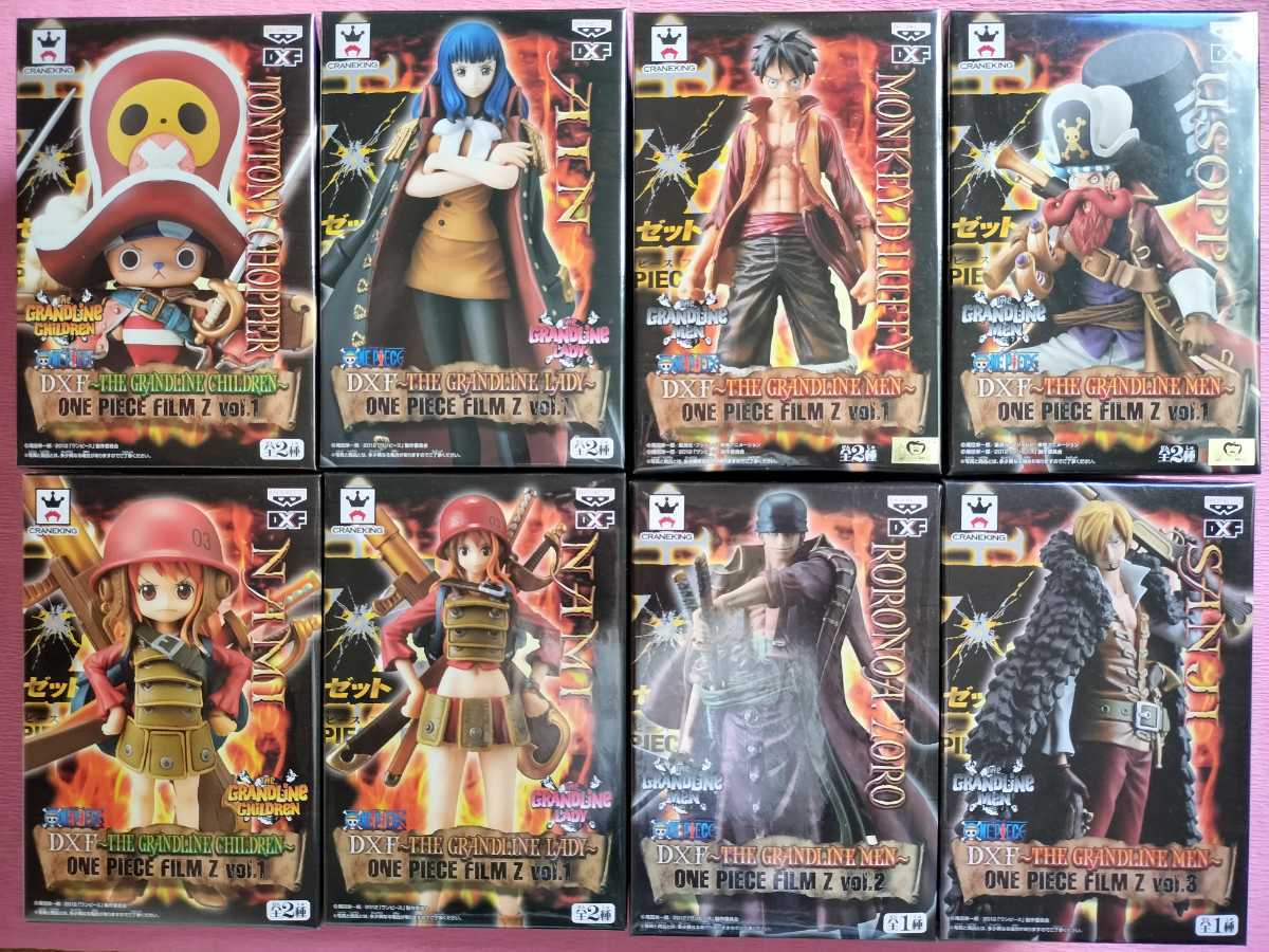 未開封 ワンピース DXF THE GRANDLINE MEN ONE PIECE FILM Z vol.1~3 GRANDLINE LADY GRANDLINE CHILDREN ルフィ ナミ ゾロ チョッパー _画像1