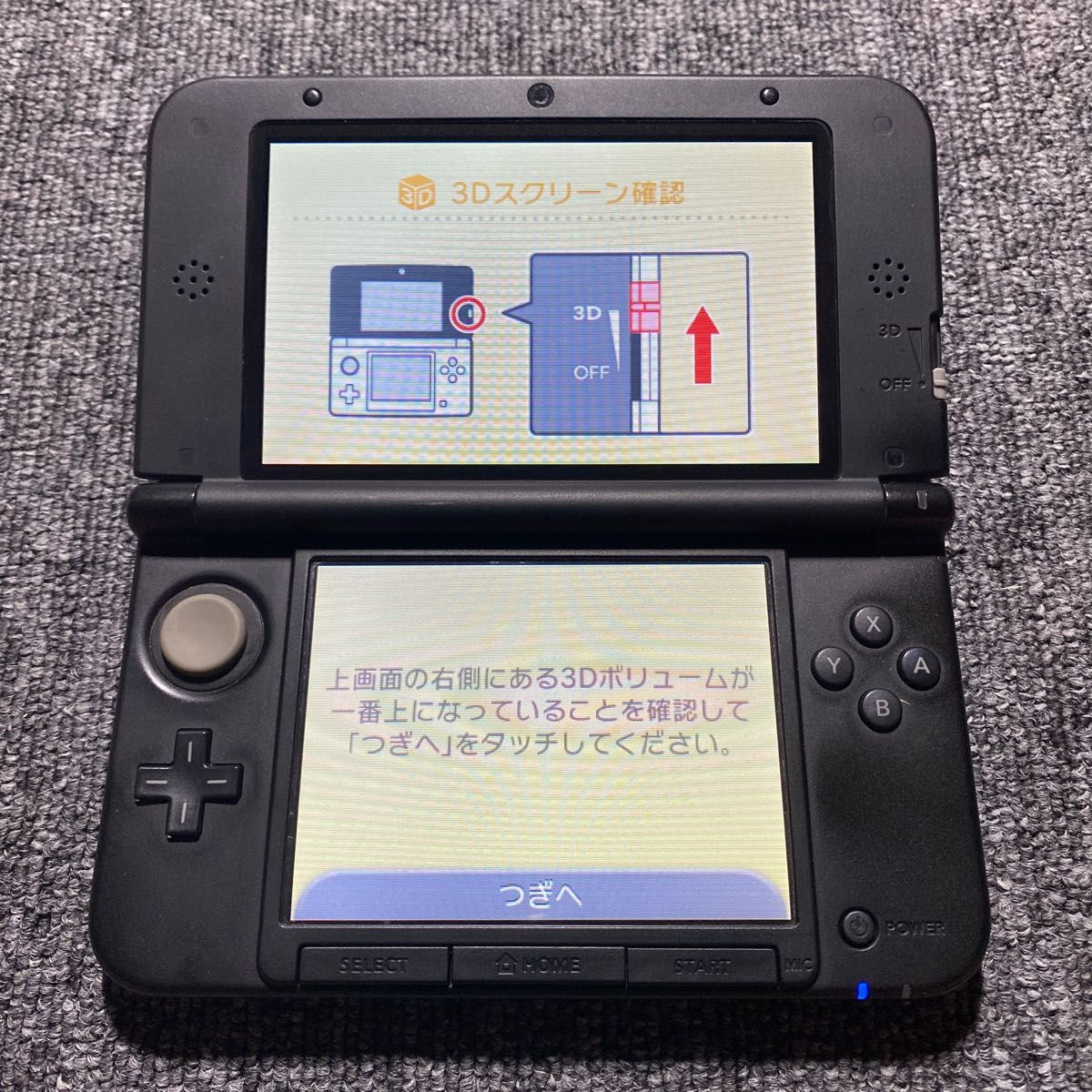 3DS ニンテンドー3DS LL ブルー×ブラック 充電器付き|PayPayフリマ