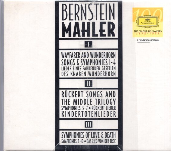 マーラー：交響曲全集＆歌曲集/バーンスタイン指揮（１６CD)_画像2