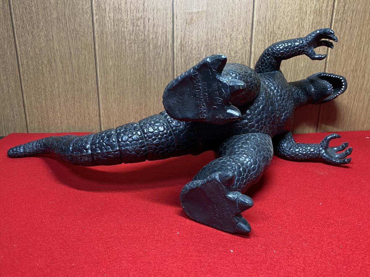 E4【 ゴジラ ソフビ ( DOR MEI ドルメイ ) 高さ36.0㎝ 】>ゴジラ