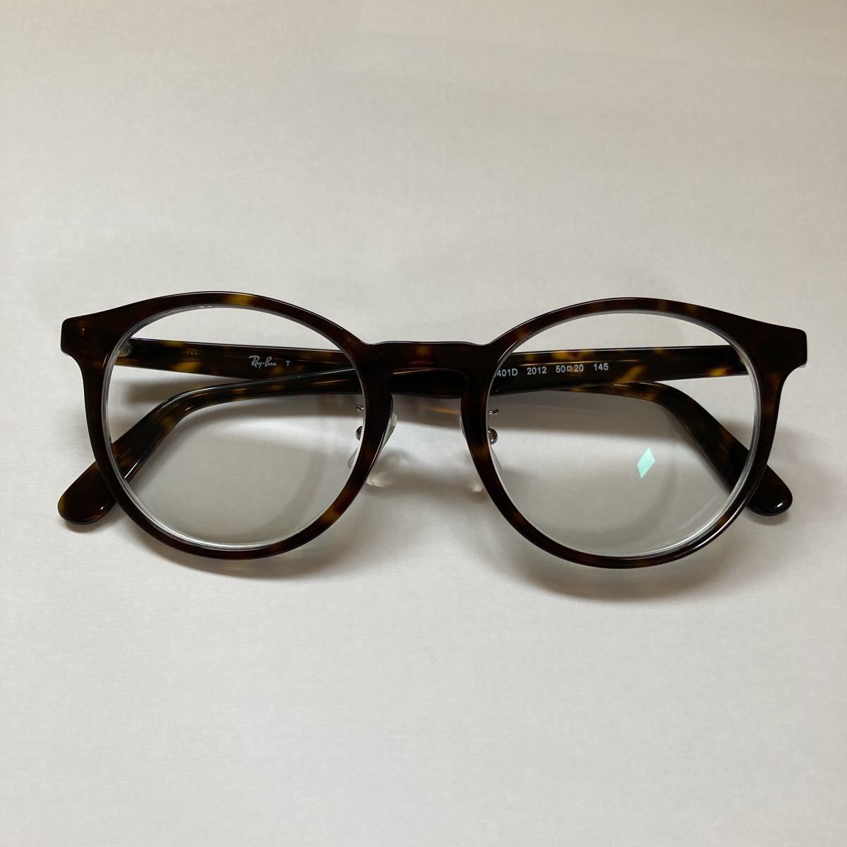 RAYBANメガネ 度入りレンズ付-