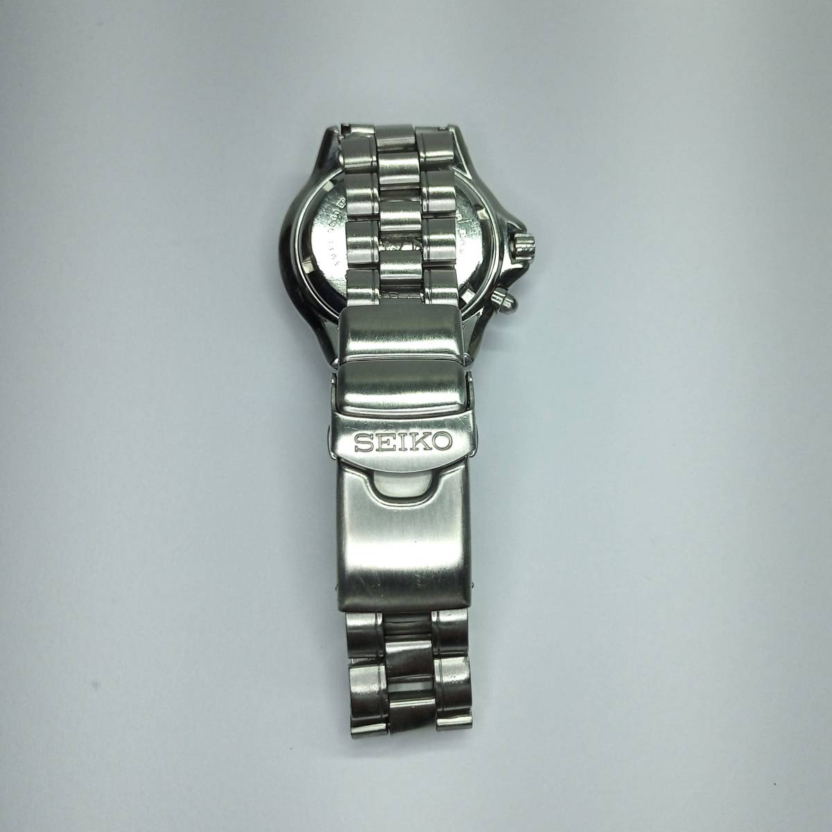 上品 ガラス新品 SEIKOセイコーダイバー キネティック 5M43-0C30 200M