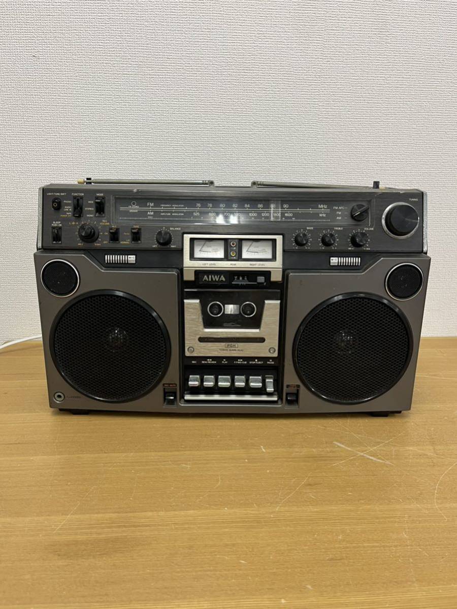 AIWA ラジカセ TPR-820 アイワ ラジカセ 昭和レトロ-