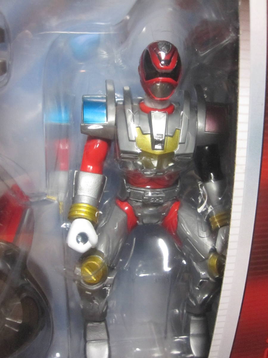 ☆ パワーレンジャーSPD レッドパトロールサイクル：フィギュア☆バンダイ☆Power Rangers SPD Red Patrol Cycle☆美品☆デカレンジャー☆_画像4