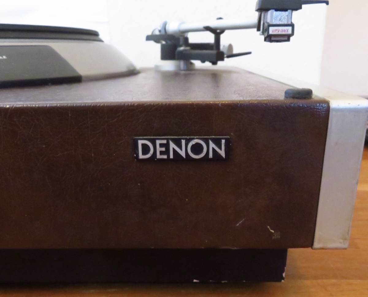 DENON デノン DP-6000 DP-6700 ターンテーブル レコードプレーヤー 中古 音楽 音響 家電_画像4