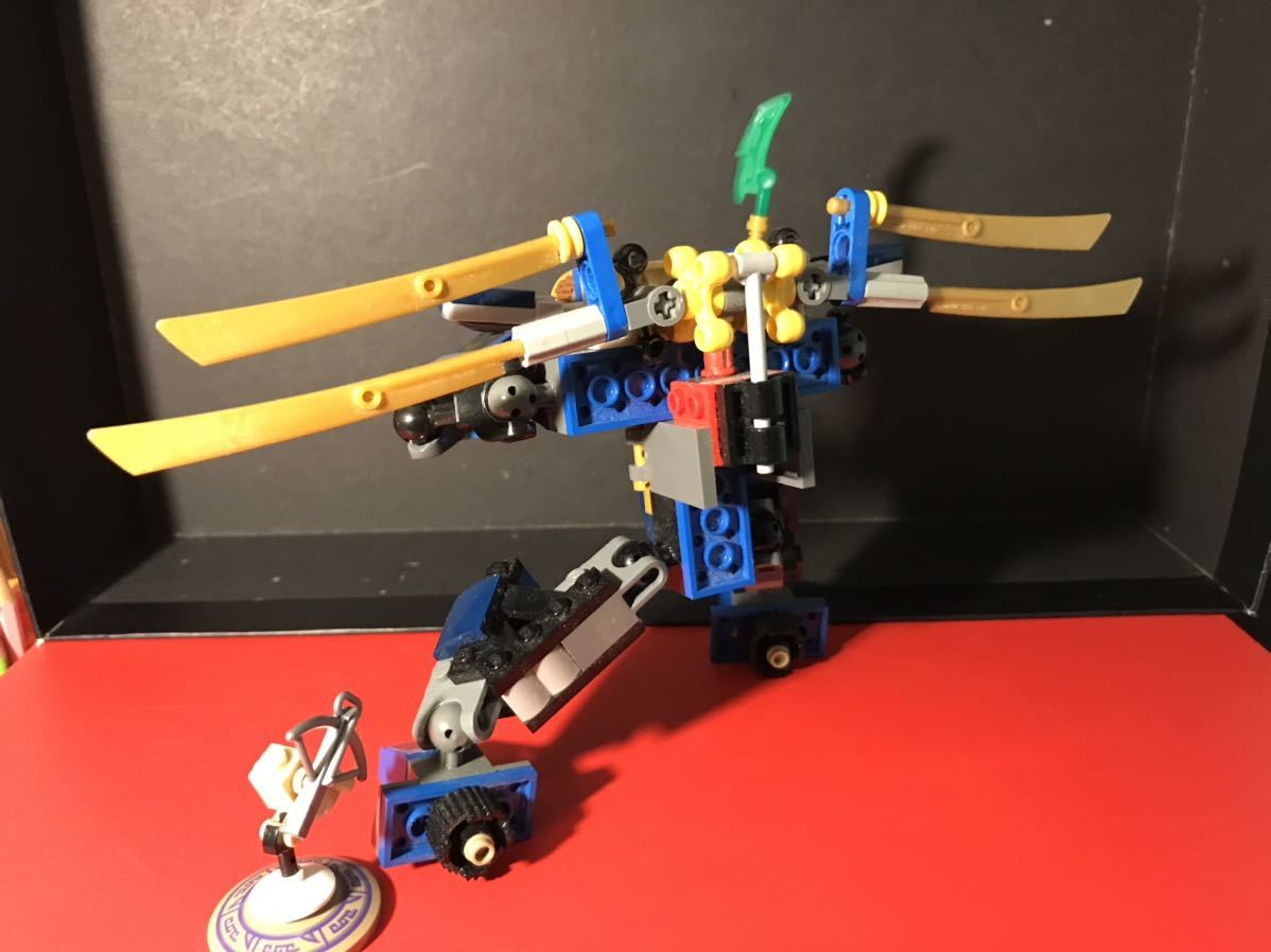 LEGO レゴ ニンジャゴー ninja go 2015年 70754 ElectroMech ジャンク　まとめて取引き可　大量出品中_画像3