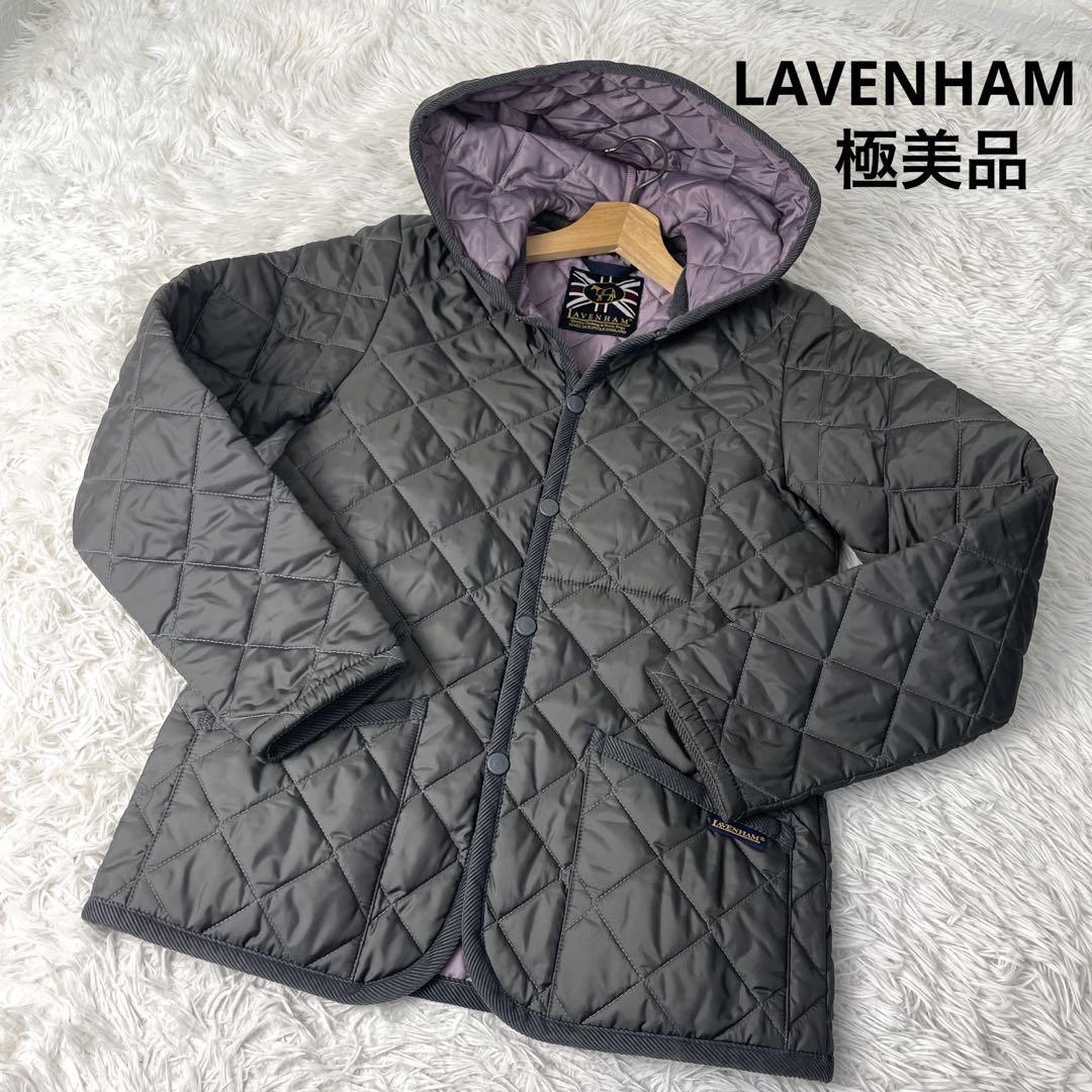 美品 LAVENHAM ラベンハム キルティング フード ジャケット ジャンパー