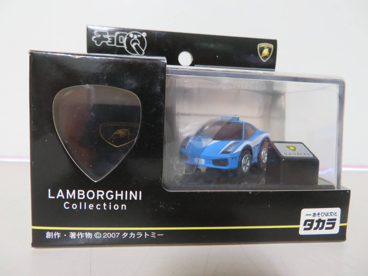 A82　チョロQ　LAMBORGHINI　ランボルギーニ　GALLARDO　Polizia　ガヤルド・ポリスカー　タカラ　207027　ミニカー_画像1