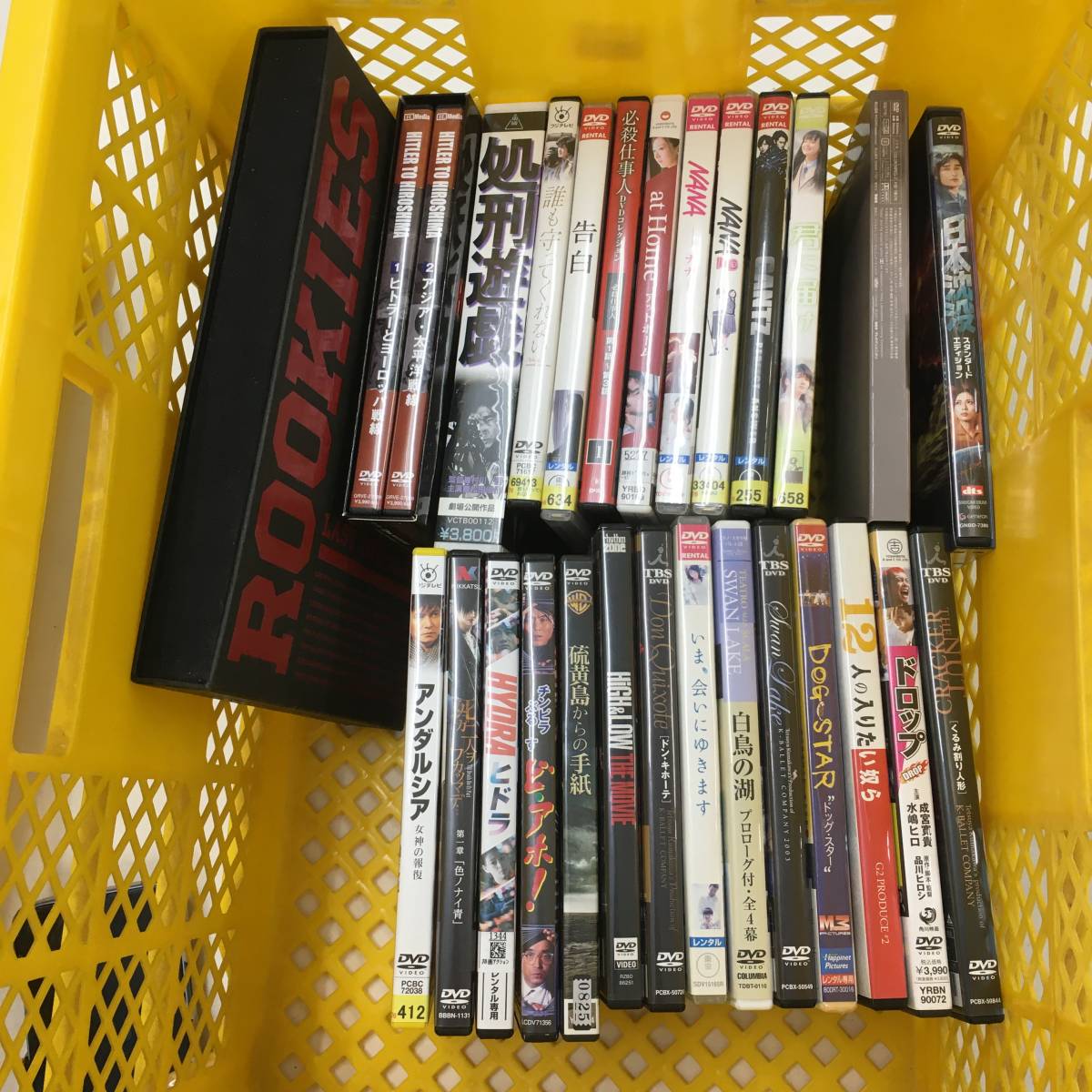 邦画 バレエ関連 他 DVD VHS まとめ売り ルーキーズ NANA 告白 硫黄島
