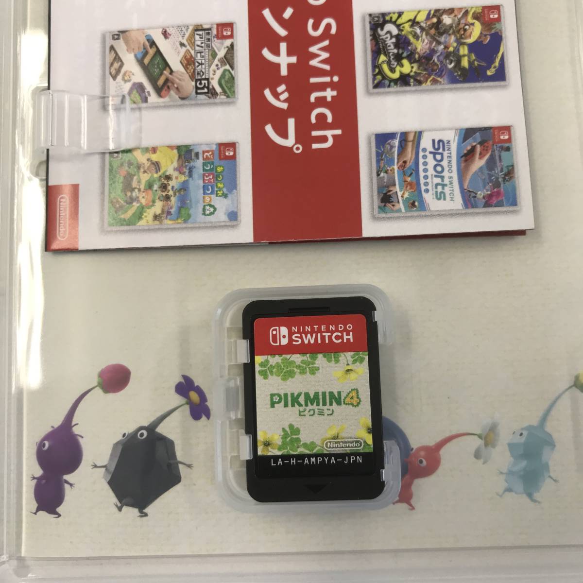 1円～】Nintendo Switch スイッチソフト 3本セット ピクミン4 太鼓の