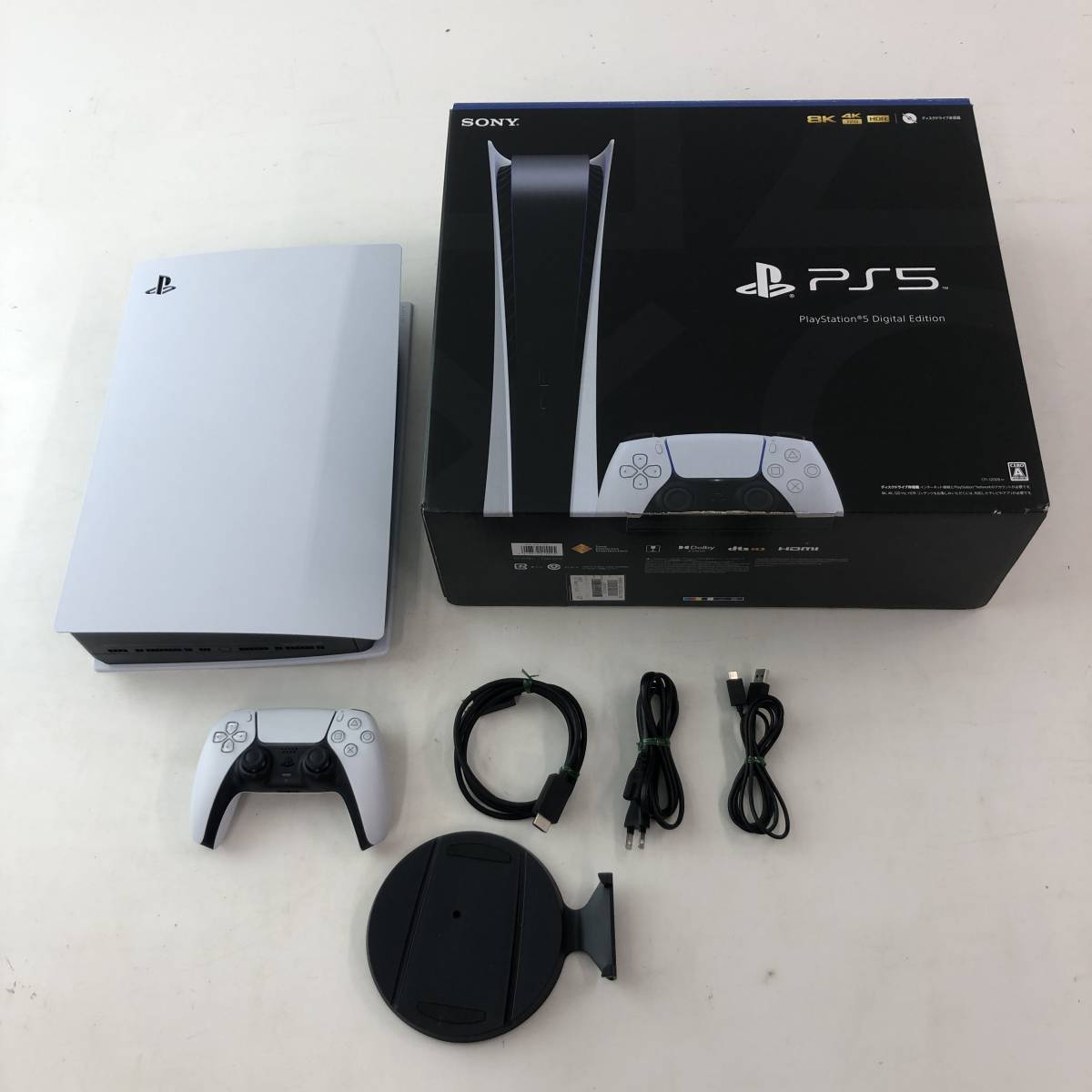 １円～】Sony PlayStation5 Digital Edition (CFI-1200B) 本体【品】-