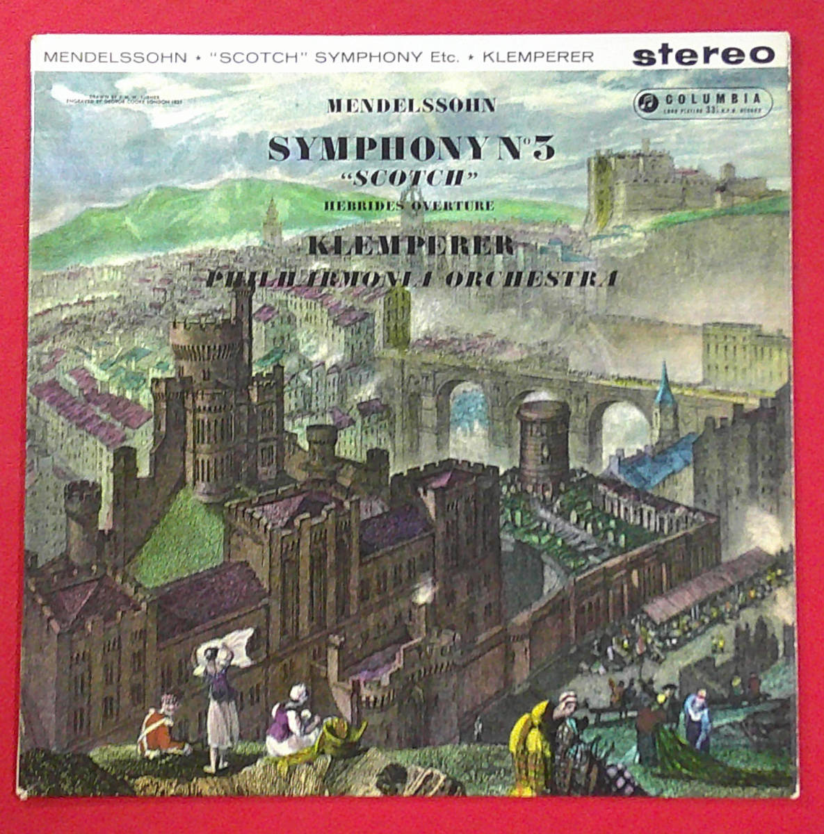 極美 英SAX 2342 B&S メンデルスゾーン交響曲第3番 クレンペラー