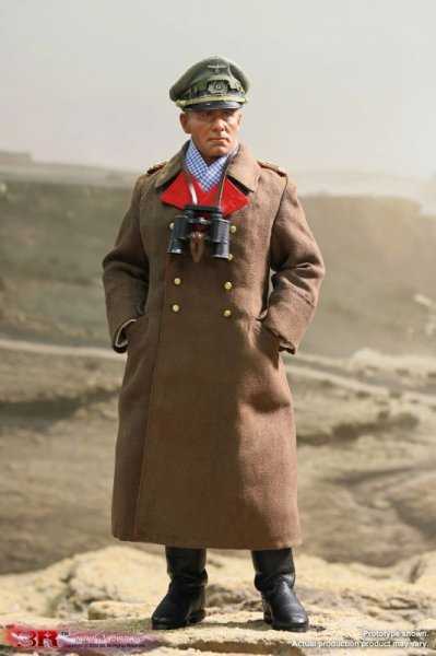 3R Erwin Rommel-Desert Fox General Field Marshal of German Afrika Korps 1/6 アクションフィギュア DID ロンメル ドイツ ナチス