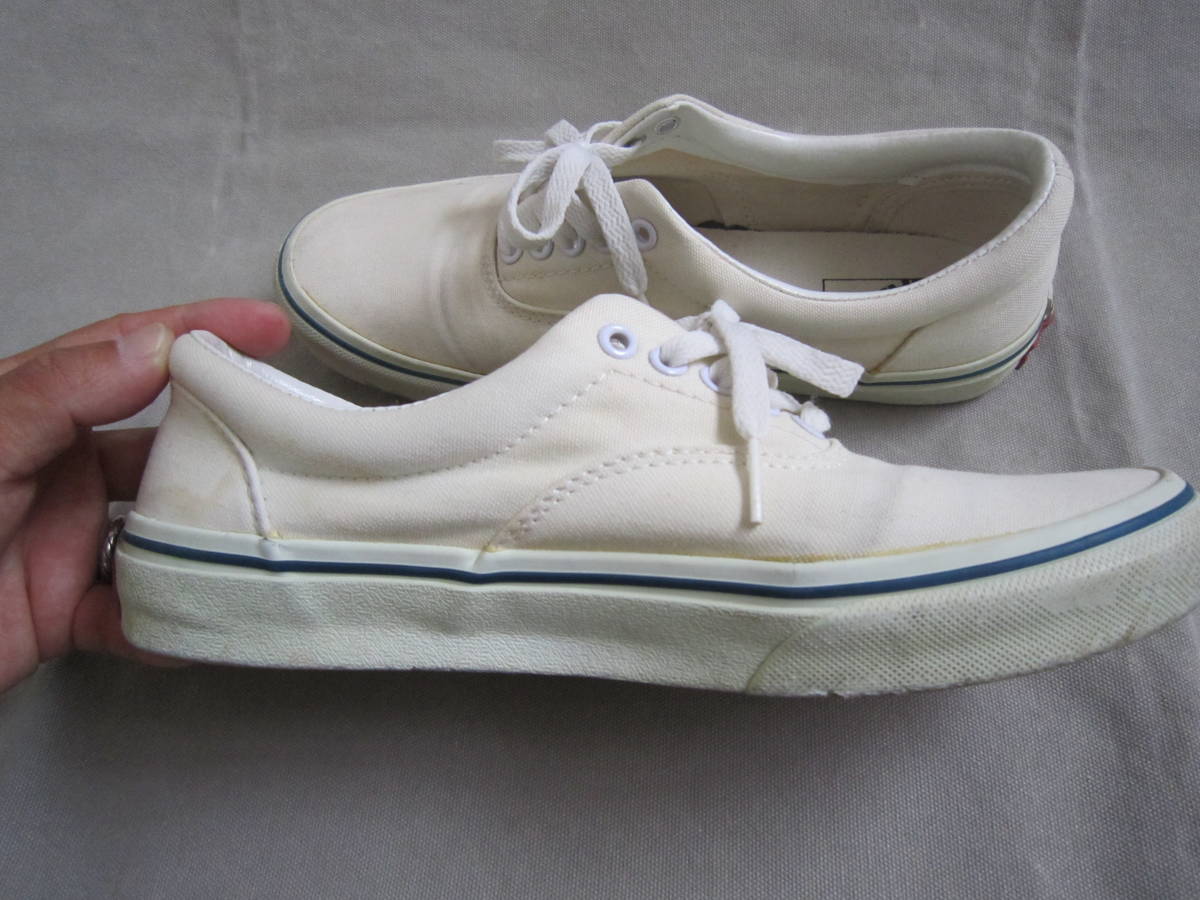 VANS ERA（バンズ エラ）ホワイト　白　26㎝　US8　V95LA_画像5