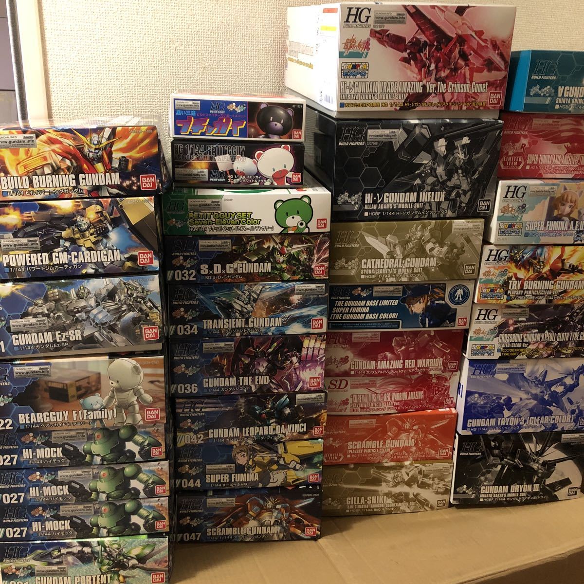 2022年春の 限定品多数 32点セット HG ガンダムビルドファイターズトライ アメイジング ガンプラEXPO AR 炎 機動戦士ガンダム 2022年春の 限定品多数 32点セット HG ガンダムビルドファイターズトライ アメイジング ガンプラEXPO AR 炎 機動戦士ガンダム
