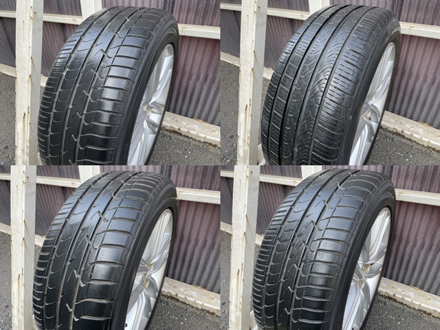 TOYOTA トヨタ AWS210 GRS210 クラウン ハイブリッド アスリート 前期 純正 215/55R17 5H PCD114.3 2019&21年製 中古品_画像9