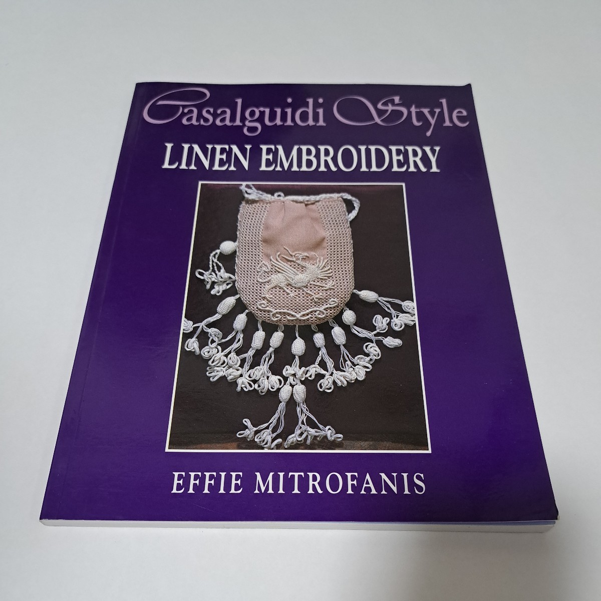 【洋書】Casalguidi Style Linen Embroidery Effie Mitrofanis　カサルグイディ/立体刺繍/刺しゅう/リネン_画像1