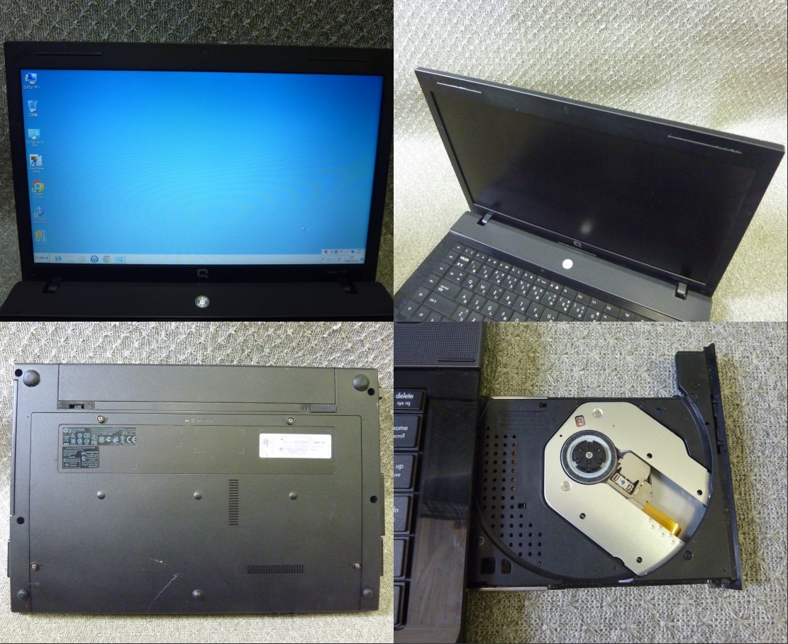 Windows XP,Vista,7リカバリ OS選択可 hp Compaq 620 ★ Celeron T3000 1.80GHz/メモリ4GB/160GB/マルチ/15.6”/無線/HDMI/便利ソフト/2138